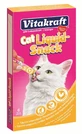 Vitakraft Cat Snack Liquid Chicken, 6 x 15 g