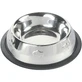 TRIXIE, comedero para gatos, redondo, antideslizante, acero inoxidable, plata, 0,2l, ⌀15cm