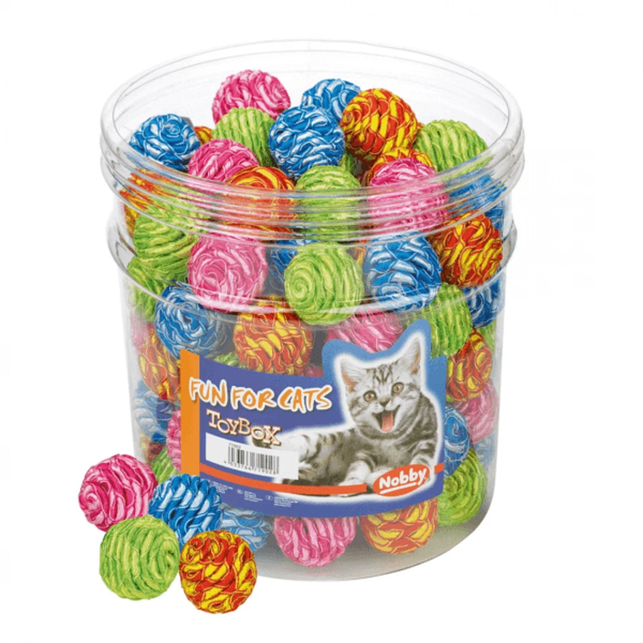 Katzenspielzeug Nobby Ball String Ball 3,5 cm