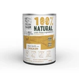 FRESH FARM Smooth Sterilized, Kip, natvoer in blik voor gesteriliseerde katten, (pate), 400g