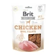 BRIT Jerky Chicken Fillets, récompense pour chiens, filet de poulet déshydraté, 80g