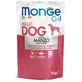 MONGE Grill, XS-XL, Rundvlees, zakje vochtig hondenvoer, (op eigen sap), 100g