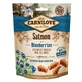 CARNILOVE Crunchy Snack, Salmón con Arándanos, recompensas funcionales sin cereales perros, apoyo neurológico, 200g