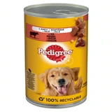 PEDIGREE, XS-XL, Beef and Poultry, canned wet dog food, (in aspic), 400g