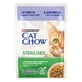 PURINA Cat Chow stérilisé, agneau et haricots verts, sachet de nourriture humide pour chats stérilisés, (en sauce), 85g