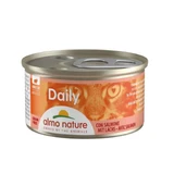ALMO NATURE Daily Cat, Salmon, canned grain-free wet cat food, (pate), 85g