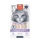WANPY Urinary Care Creamy Creamy Treats, Canard et Poulet, sachet de friandises fonctionnelles pour chat, système urinaire, (en purée), 70g, 70g