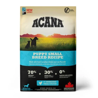 ACANA Heritage Puppy Small Breed, graanvrij droogvoer voor jonge honden, 6kg