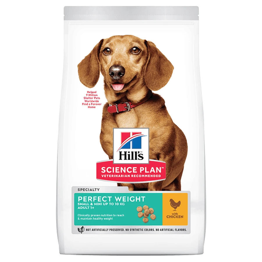 Hill's SP Canine Adult Perfect Weight Small & Miniature Chicken, 1.5 Kg