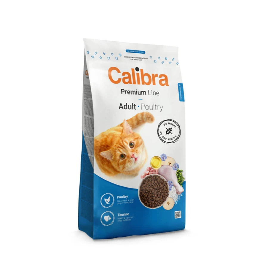 CALIBRA Premium Line, Vogel, droogvoer voor katten, 2kg