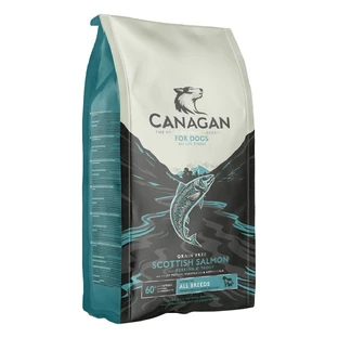 CANAGAN Scottish Salmon, XS-XL, Zalm, graanvrij droogvoer voor junior & volwassen honden, 2kg