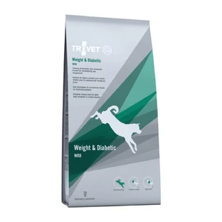 TROVET Dog Weight & Diabetic WRD, veterinary diet for dogs, dry food, metabolic disorders (obesity and diabetes), 3 kg