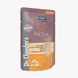 DR. CLAUDER'S, Kalbfleisch und Truthahn, Beutel Katzenfutter, (in Sauce), 100g