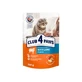 CLUB 4 PAWS Premium, Lam, zakje nat kattenvoer, (in saus), 100g