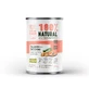 FRESH FARM Grof XS-XL, Zalm en Courgette, graanvrij hondenvoer in blik, (pate), 400g