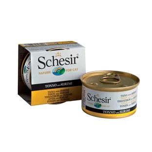 Schesir Cat Thon et surimi en boîte 85 g