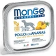 MONGE Monoprotein, XS-XL, Chicken and Pineapple, single protein, grain-free wet dog food, (paté), 150g