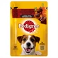 PEDIGREE, XS-XL, Beef and Lamb, sachet wet dog food, (in sauce), 100g