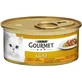 PURINA Gourmet Gold, Pollo e Hígado, comida húmeda en lata para gatos, (trozos en salsa), 85g