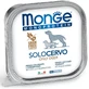 MONGE Monoprotein, XS-XL, deer, single protein grain-free wet dog food, (pate), 150g