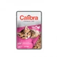 CALIBRA Premium Line Kitten, Turkey and Chicken, sachet wet food for junior cats, (in its own juice), 100g