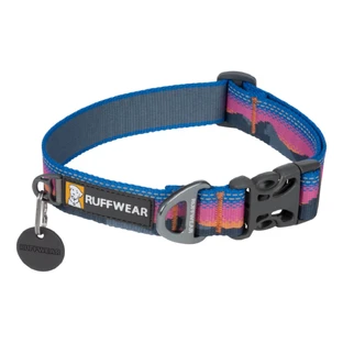RUFFWEAR Crag Alpine Dusk, adjustable reflective dog collar, multicolor, M(36-51 x 2.5cm)