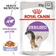 ROYAL CANIN Sterilized Adult Nassfutter für sterilisierte Katzen (in Aspik), 85g