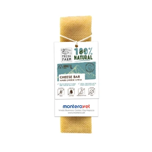 FRESH FARM Cheese Bar Treats Perros Grandes, L, Queso, golosinas para perros sin cereales, 100g