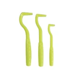 AMEEA Pet Tick Trap Set, antiparasitic accessory for dogs and cats XS-XL, green, 3pcs