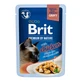 BRIT Premium by Nature Delicate Gesteriliseerde Filet, Kip, zakje natvoer voor gesteriliseerde katten, (in saus), 85g