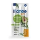 MONGE MONGE Gift Hairball Soft Sticks, saumon et artichaut, sachet de friandises fonctionnelles sans céréales pour chats, sans céréales, limitation des boules de poils, 15g