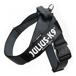 JULIUS-K9 IDC Color & Gray IDC, pettorina per cani, L, 23-30kg, nero