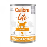 CALIBRA Life, XS-XL, Kalkoen en Appels, ingeblikt enkelvoudig eiwit graanvrij natvoer voor honden, (paté), 400g