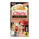 INABA Churu Luxury, Atún y Langosta, bolsa de recompensa para gatos sin cereales, (puré), 56g