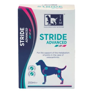 TRM Stride Advanced, XS-XL, joint system supplement for dogs, bottle, 500ml oral suspension