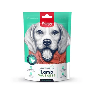 WANPY Worstjes, XS-M, Honing, beloningszakje voor honden, 100g