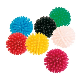 Trixie, pelota, juguete, gatos, con cascabel, vinilo, multicolor, 3cm