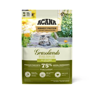 ACANA Highest Protein Grasslands, Pato y Pollo, pienso sin cereales, 4,5kg