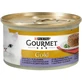 PURINA Gourmet Gold Hartige Taart, Lam met Groene Bonen, nat kattenvoer in blik, (stukjes vlees), 85g