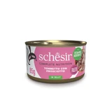 SCHESIR Complete Nutrition, Tonijn en Ham, nat kattenvoer in blik, (in aspic), 85g