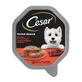 CESAR Classic Terine, Rind und Leber, Nassfutterschale für Hunde, (Pastete), 150g