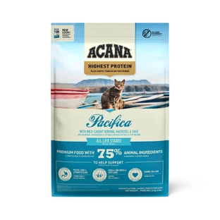 ACANA Highest Protein Pacifica, Vis, graanvrij droogvoer voor katten, 4,5kg