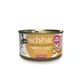 SCHESIR Complete Nutrition, Thunfisch und Huhn, Katzennassfutter in Dosen, (in Suppe), 85g