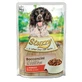 STUZZY Chunks, XS-XL, Boeuf, sachet de nourriture humide pour chien, (dans son propre jus), 100g