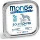 MONGE Monoprotein, XS-XL, Tuna, tray, single protein grain-free wet food for dogs, (pate), 150g