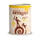 PETKULT Grain Free Adult, Kip, graanvrij natvoer in blik voor honden, 800g