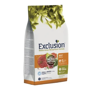 EXCLUSIE Mediterraneo Mediterraneo Monoprotein Puppy Small Breed, XS-S, Rund, enkelvoudig eiwit droogvoer voor jonge honden, 2kg