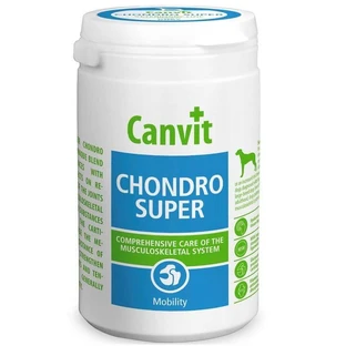CANVIT Chondro Super, XS-S, Gelenksystemergänzung für Hunde, Flasche, 500g
