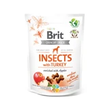 BRIT Care Crunchy Cracker, Insects and Turkey with Apple, grain-free dog treats, 200g