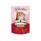 CLUB 4 PAWS Premium Selection Strips, Kip, zakje nat kattenvoer, (in saus), 85g
